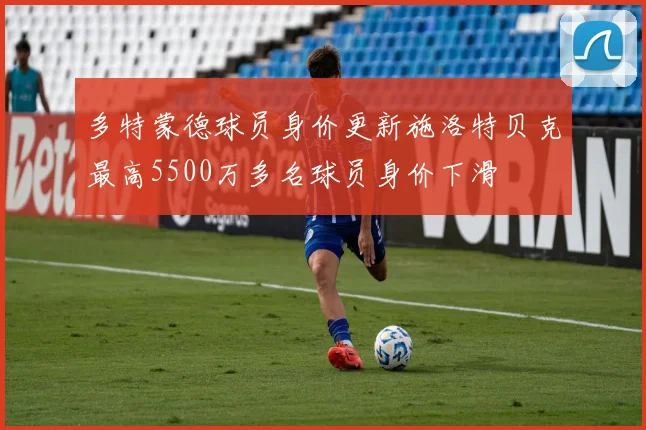 多特蒙德球员身价更新施洛特贝克最高5500万多名球员身价下滑